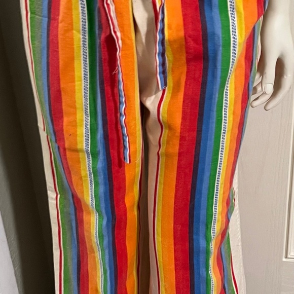 Vintage candy striped bell bottoms - Picture 4 of 8